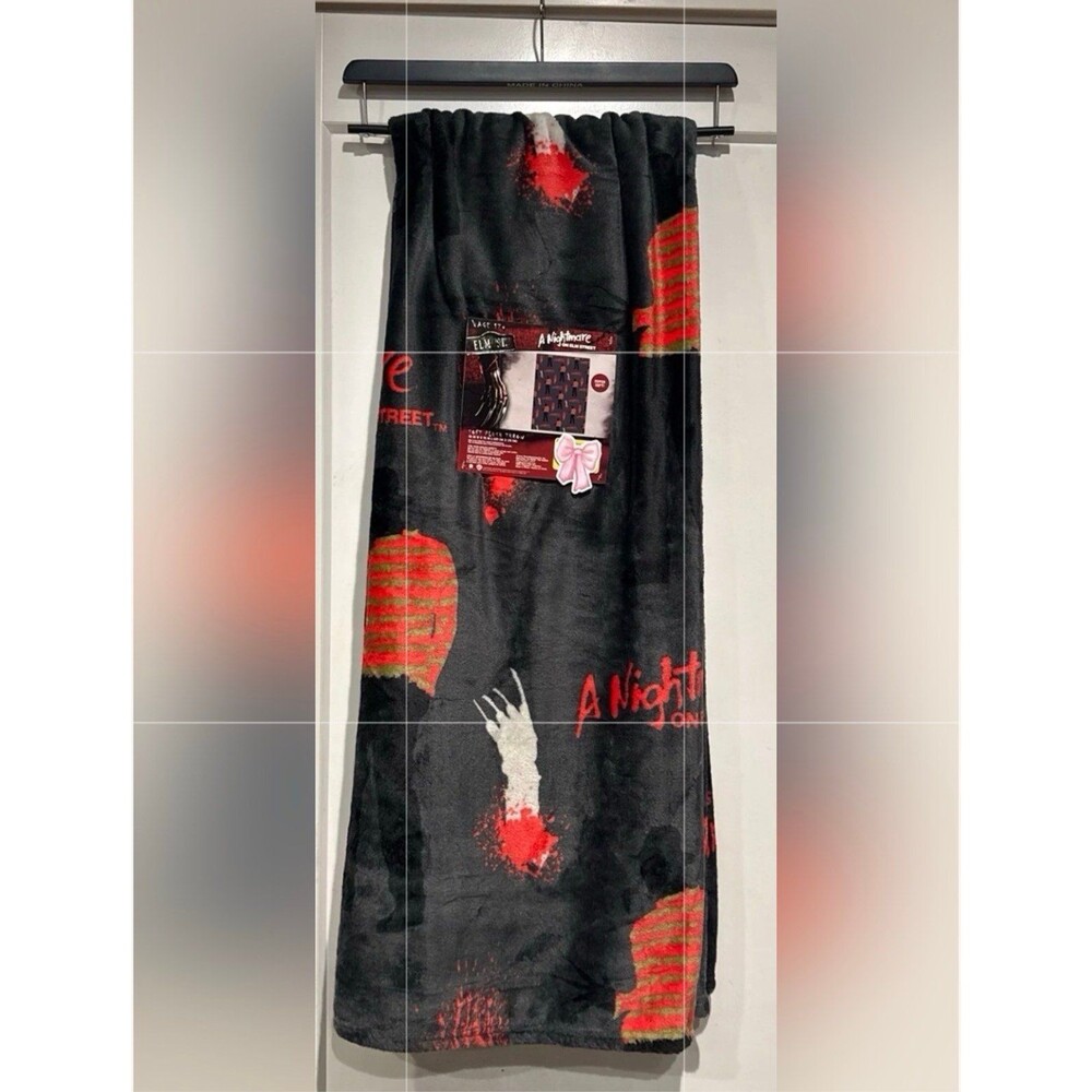 Nightmare on Elm Street Freddy Krueger Blanket